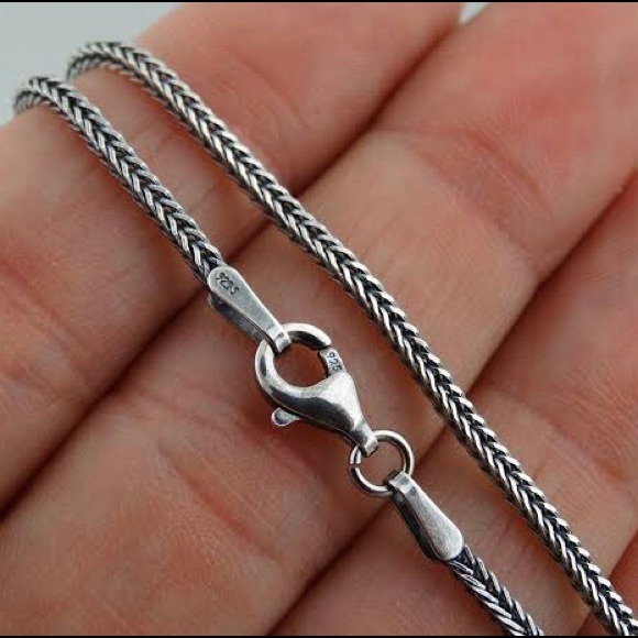 Unisex 925 silver eagle necklace with 29.75” thick chain - Picture 6 of 6